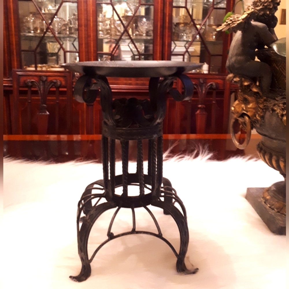 Antique candle holder